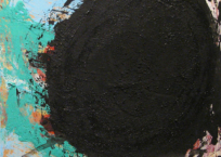 Trou noir, 61 x 61 cm, 1998