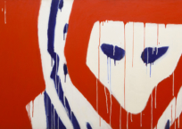 Le masque, 101 x 173 cm, 1975, SOLD
