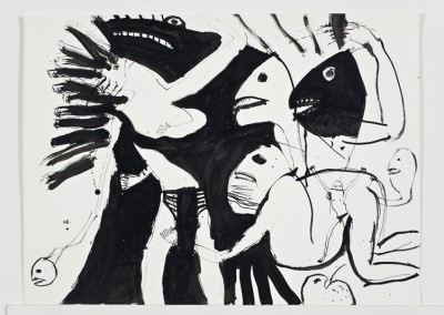 Fighting Inner Selves, 56 x 76 cm, 1992