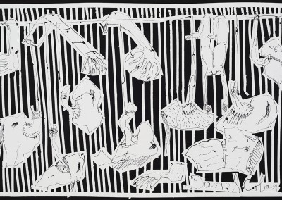 Dredfull Sight, 102 x 152 cm, 2002