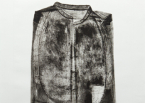 Folded shirt, 64 x 49.5 cm, 1971